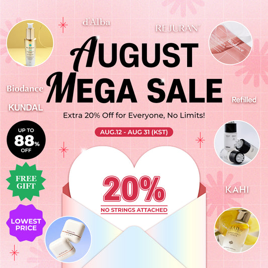 PROMOTION | 💖AUGUST MEGA SALE💖 Enjoy extra 20% OFF instantly—no minimum purchase!