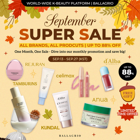 PROMOTION | 🧡 SEPTEMBER SUPER SALE 🧡 Up to 88% off on all products!