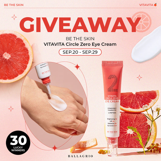 GIVEAWAY | BE THE SKIN VITAVITA Circle Zero Eye Cream