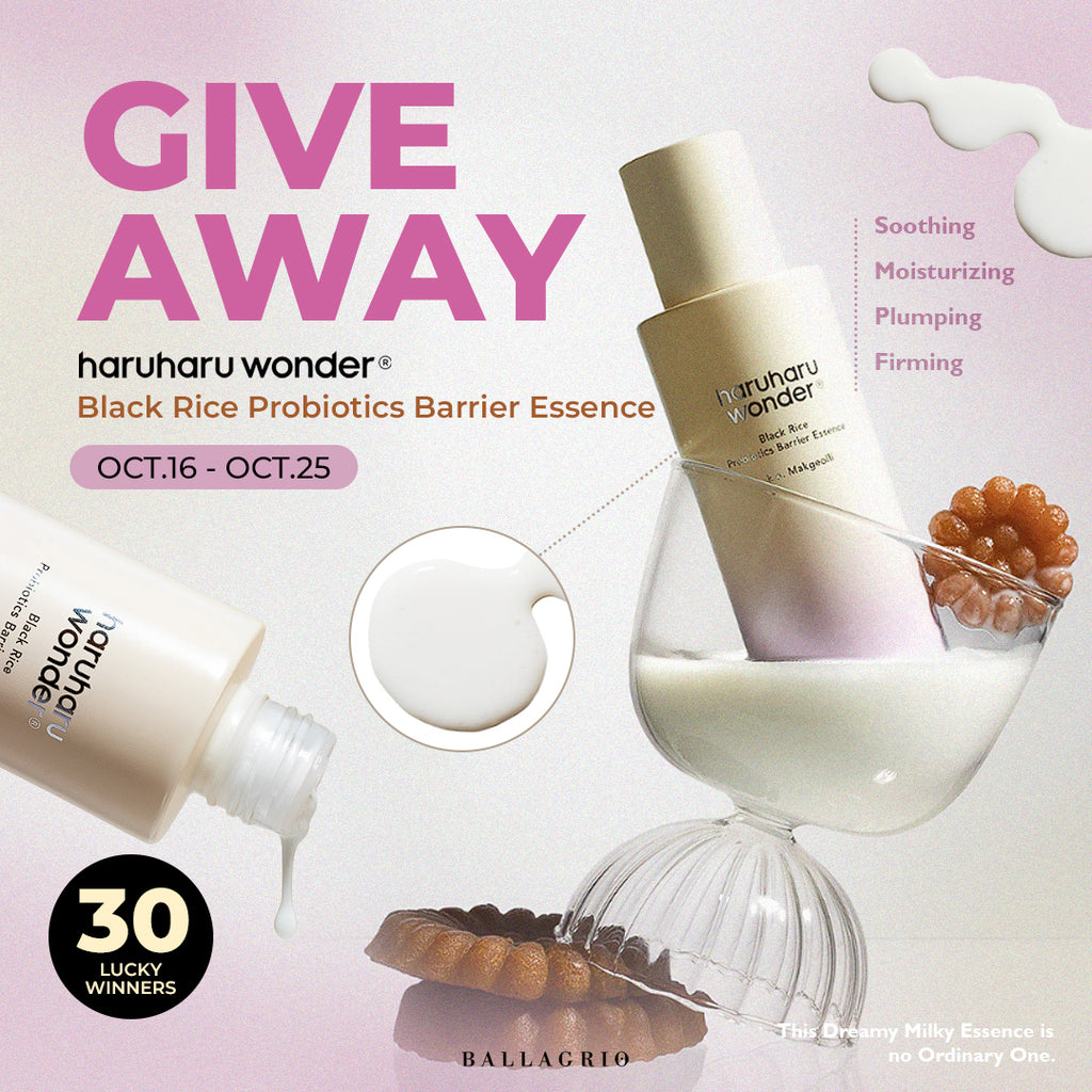 GIVEAWAY | Haruharu Wonder Black Rice Probiotics Barrier Essence