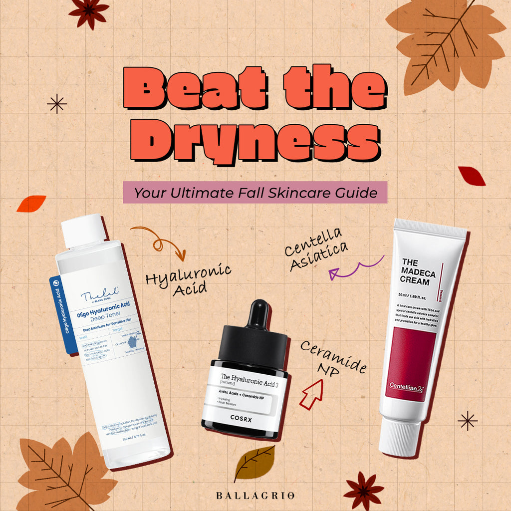 NEWSLETTER | 🍂BEAT THE DRYNESS🍂 Your Ultimate Fall Skincare Guide