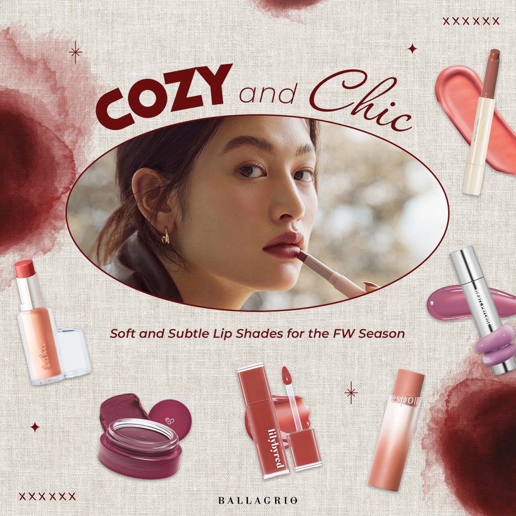 NEWSLETTER | 🫦COZY AND CHIC🫦 Soft and Subtle Lip Shades for the FW Season