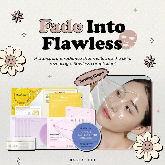 NEWSLETTER | 🤍FADE INTO FLAWLESS🤍 Masks That Melt Into Your Skin - Ballagrio