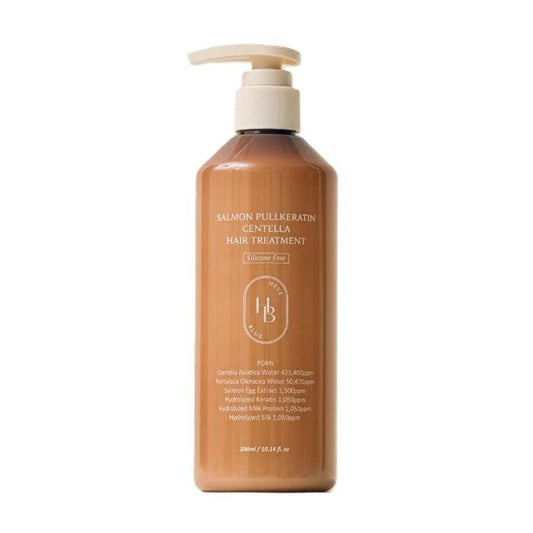 [HEVE BLUE] Salmon Pullkeratin Centella Hair Treatment 300ml