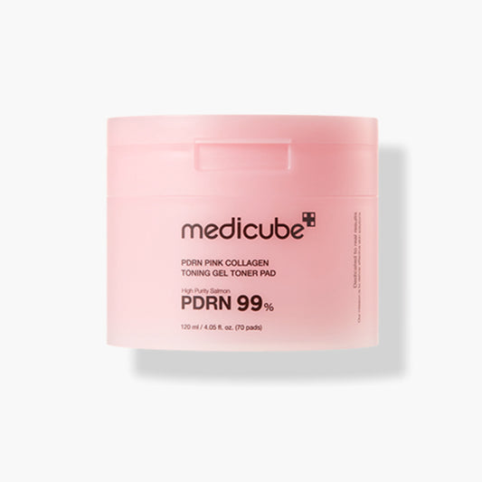 [medicube] PDRN Pink Collagen Toning Gel Toner Pad 120ml 70EA