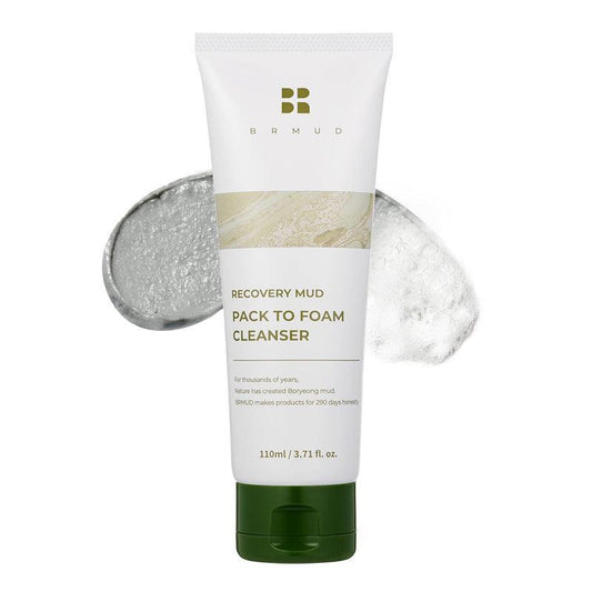 [BRMUD] Recovery Mud Pack To Foam Cleanser 110ml