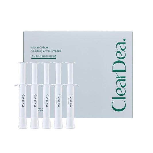 [ClearDea] Mucin Collagen Voluming Cream Ampoule 4ml*5EA