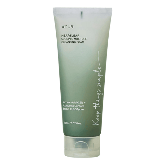 [Anua] Heartleaf Succinic Moisture Cleansing Foam 150ml