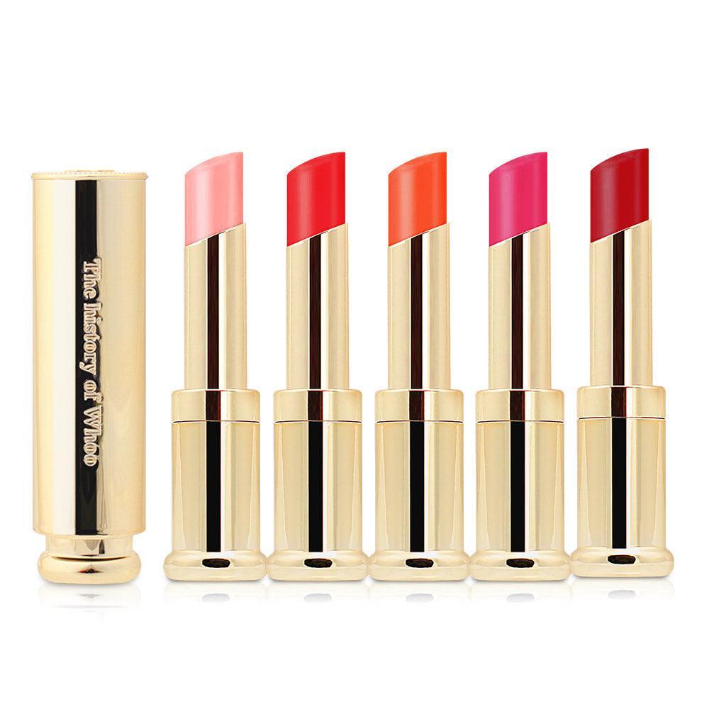 History of whoo lipstick swatches online