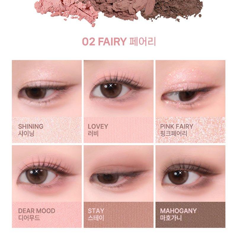 [2aN] Better Me Eye Palette (5 Colors) 4.5g - Ballagrio