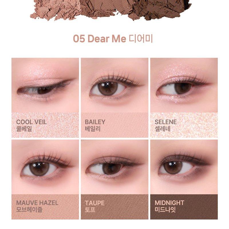 [2aN] Better Me Eye Palette (5 Colors) 4.5g - Ballagrio