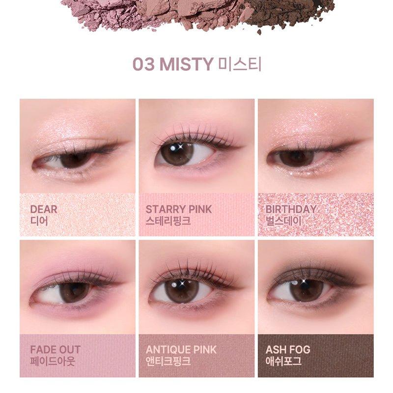 [2aN] Better Me Eye Palette (5 Colors) 4.5g - Ballagrio