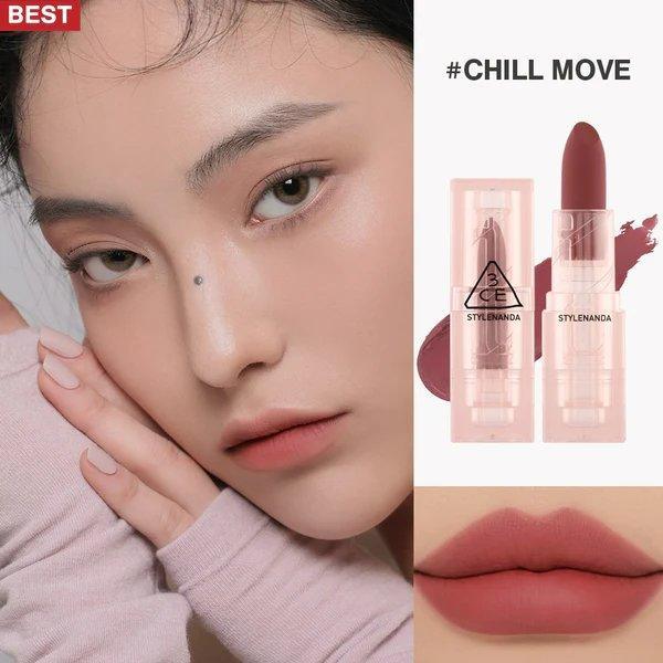 [3CE] Soft Matte Lipstick (25 Colors) 3.5g - Ballagrio