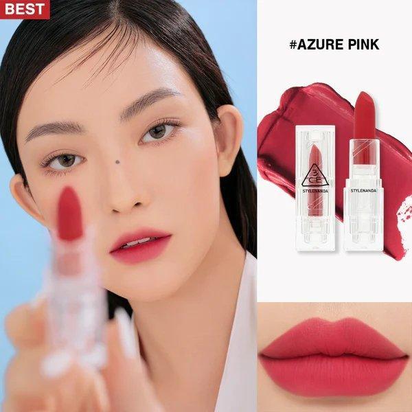 [3CE] Soft Matte Lipstick (25 Colors) 3.5g - Ballagrio