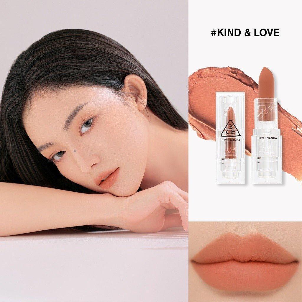 [3CE] Soft Matte Lipstick (25 Colors) 3.5g - Ballagrio