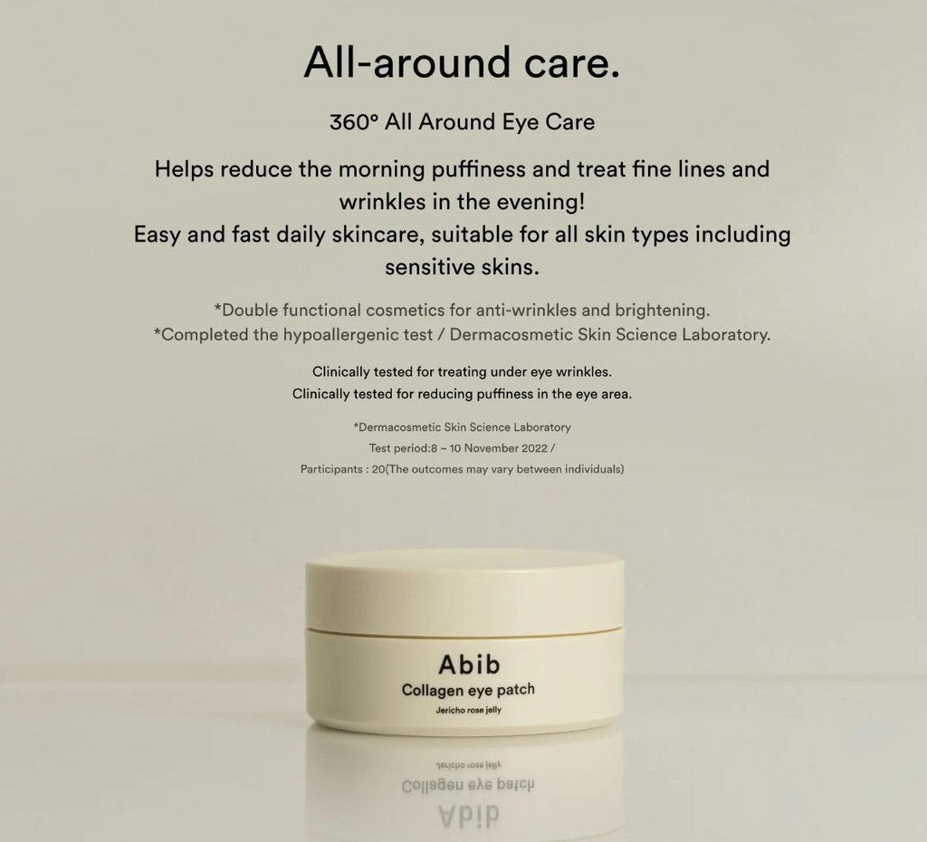 [Abib] Collagen Eye Patch Jericho Rose Jelly 60EA - Ballagrio