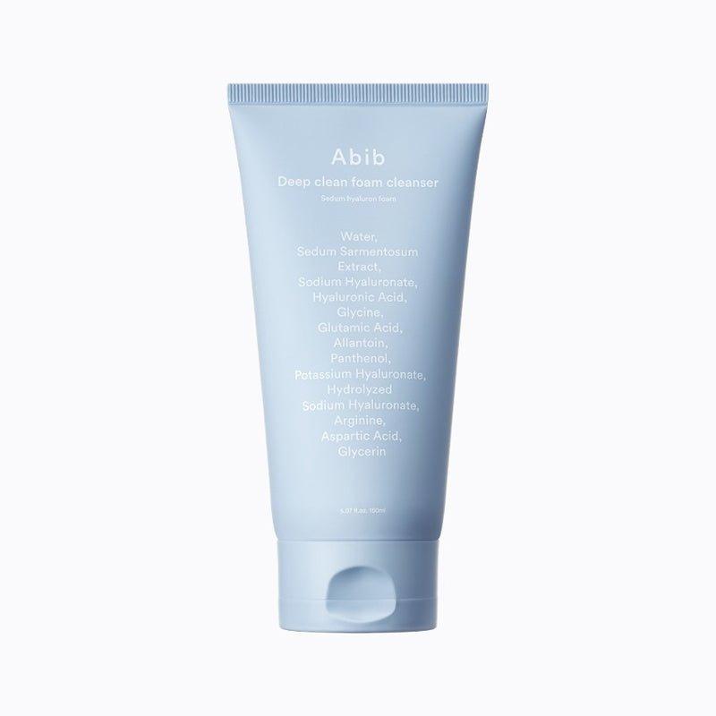 [Abib] Deep Clean Foam Cleanser Sedum Hyaluron Foam 150ml - Ballagrio