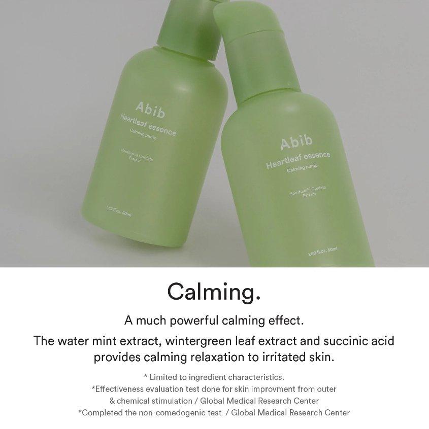 [Abib] Heartleaf Essence Calming Pump 50ml - Ballagrio