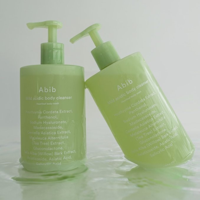 [Abib] Mild Acidic Body Cleanser Heartleaf Body Wash 470ml - Ballagrio