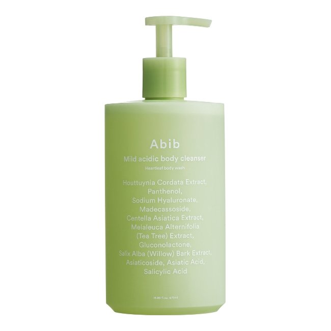 [Abib] Mild Acidic Body Cleanser Heartleaf Body Wash 470ml - Ballagrio