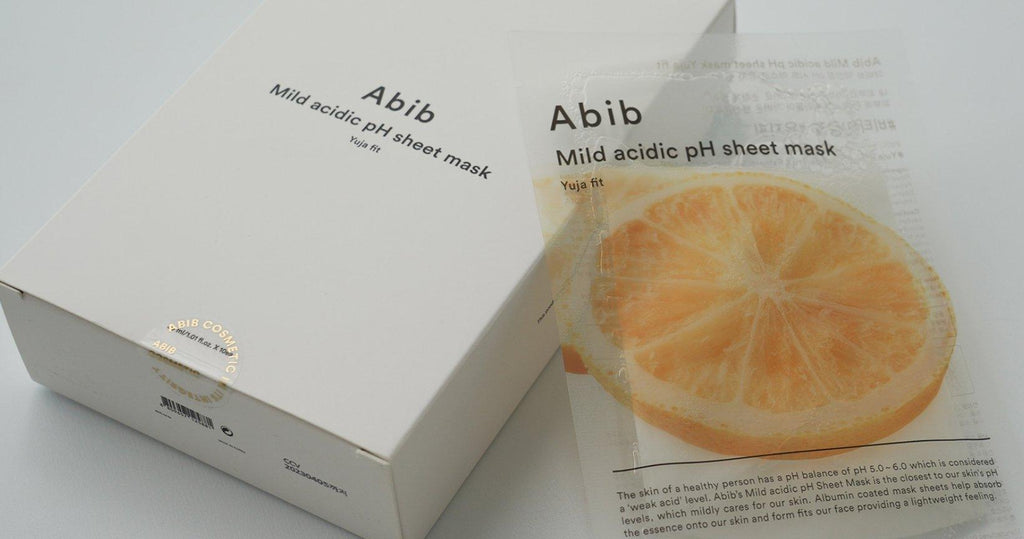 [Abib] Mild Acidic pH Sheet Mask #Yuja Fit 30ml*10EA - Ballagrio