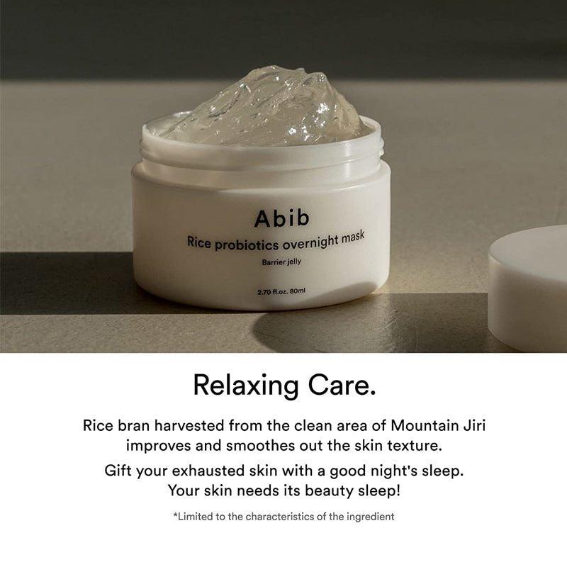 [Abib] Rice Probiotics Overnight Mask Barrier Jelly 80ml - Ballagrio