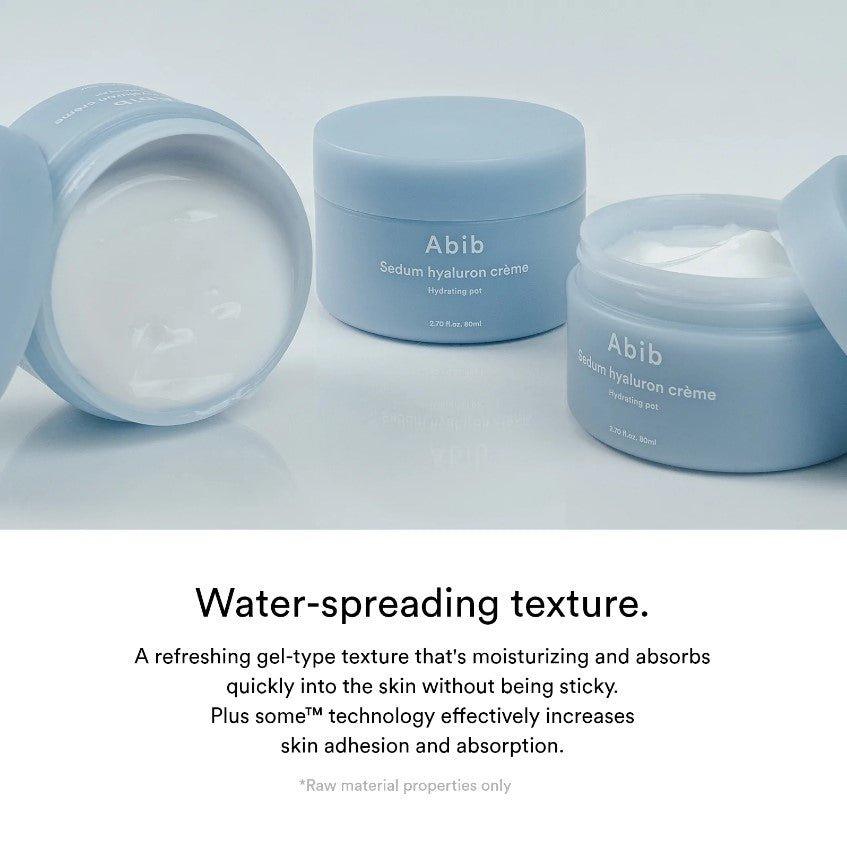 [Abib] Sedum Hyaluron Creme Hydrating Pot 80ml - Ballagrio