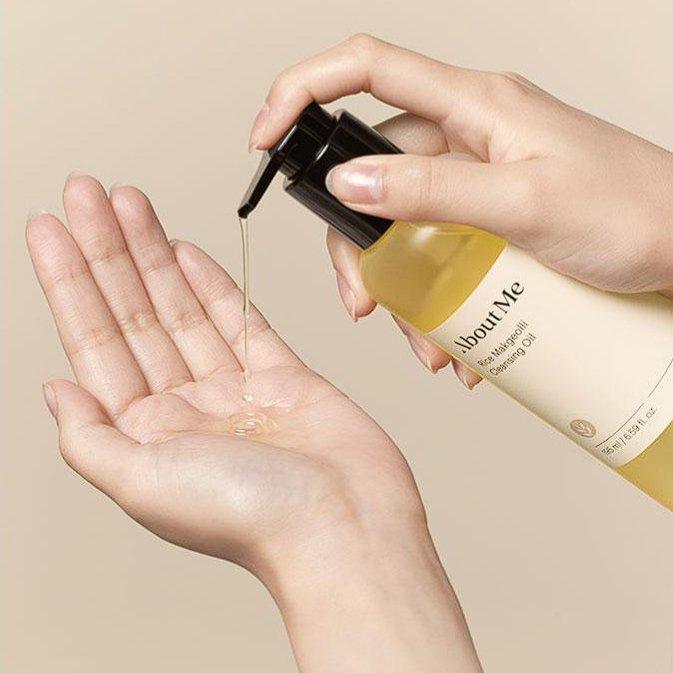 [About Me] Rice Makgeolli Cleansing Oil 195ml - Ballagrio