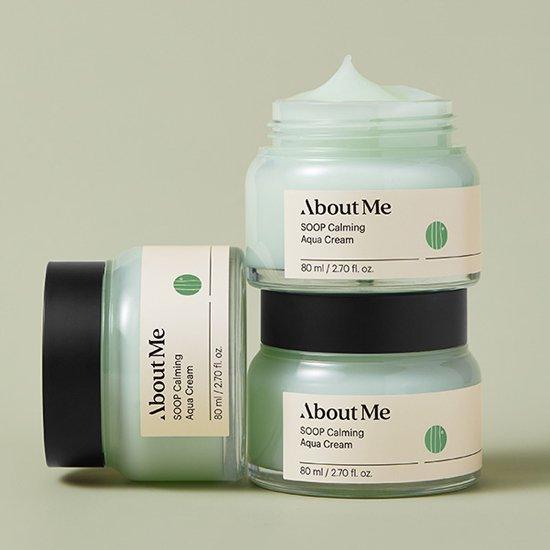 [About Me] SOOP Calming Aqua Cream 80ml - Ballagrio