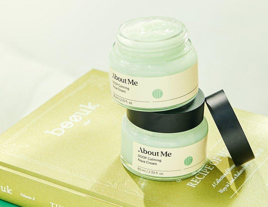 [About Me] SOOP Calming Aqua Cream 80ml - Ballagrio