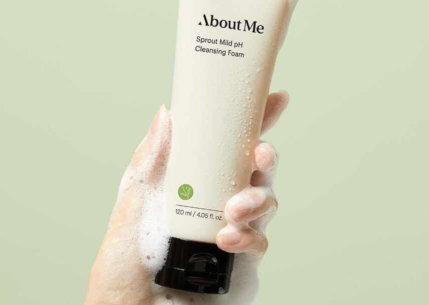 [About Me] Sprout Mild pH Cleansing Foam 120ml - Ballagrio