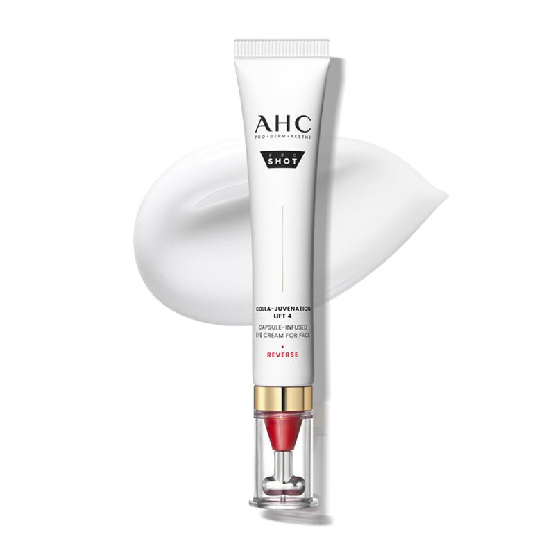 [AHC] Pro Shot Colla - Juvenation Lift 4 Capsule - Infused Eye Cream for Face 30ml - Ballagrio