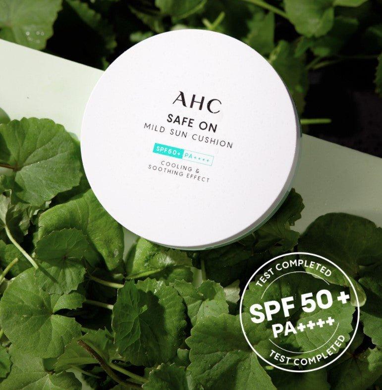 [AHC] Safe On Mild Sun Cushion SPF 50+ PA ++++ 25g - Ballagrio