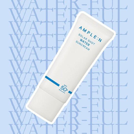 [AMPLE:N] Solar Shot Water Suncream SPF 50+ PA++++ 40ml - Ballagrio