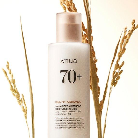 [Anua] Rice 70 Intensive Moisturizing Milk 150ml - Ballagrio