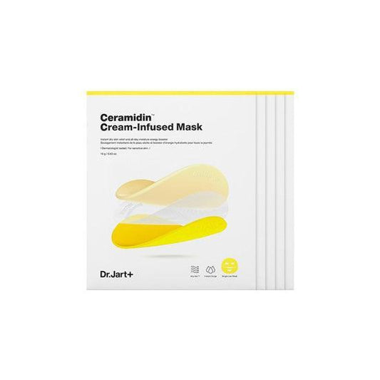 [Dr.Jart+] Ceramidin Cream-Infused Mask 18g*5EA