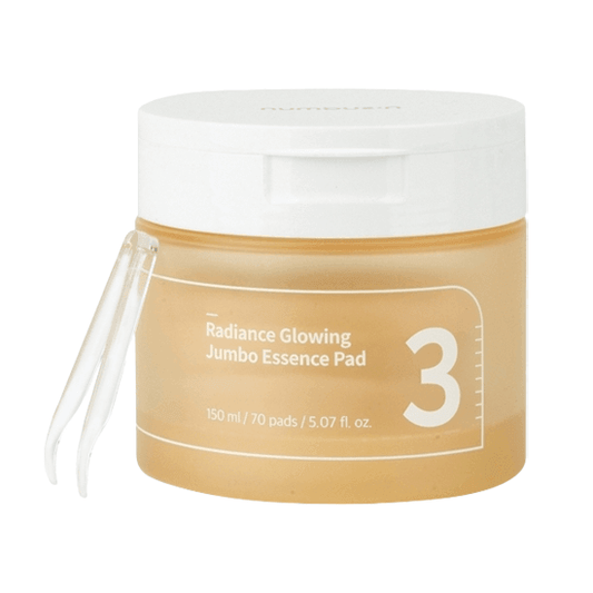 [numbuzin] No.3 Radiance Glowing Jumbo Essence Pad 150ml 70EA